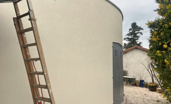 Isolation Thermique par l'extérieur d'une maison à Saint Galmier