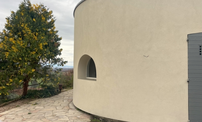 Isolation Thermique par l'extérieur d'une maison à Saint Galmier