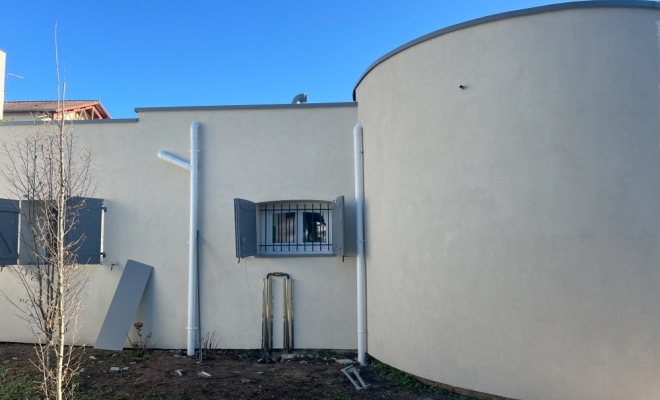 Isolation Thermique par l'extérieur d'une maison à Saint Galmier