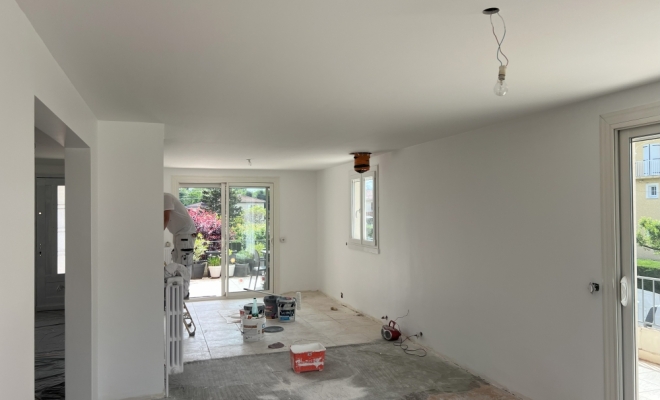 Rénovation d'une maison à Cuzieu